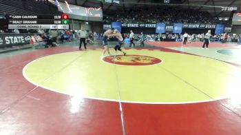 Boys 2A 190 lbs Cons. Round 2 - Sealy Graham, Ellensburg vs Cash Calhoun, Ellensburg