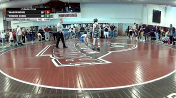 88 lbs Semifinal - Mason Rowe, Battlecats Wrestling Club vs Parker Chick, Legend Wrestling Club