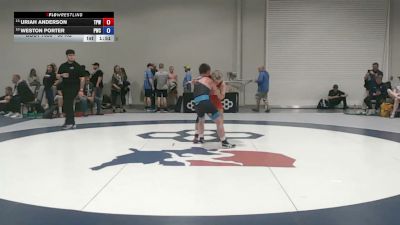 60 kg Cons. Rd Of 16 - Uriah Anderson, Team Prestige Wrestling vs Weston Porter, Powerhouse Wrestling Club