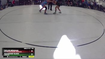 118 lbs Champ. Round 1 - Taylor Bergman, Ralston High School Wrestling vs Mackenzie Olson, Nebraska