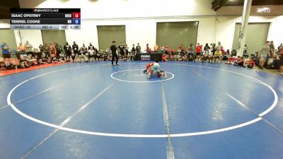 132 lbs Isaac Opatrny, Ohio Scarlet vs Terriel Cooke, Maryland