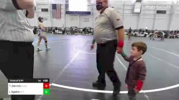 138 lbs Consi Of 8 #1 - Troy Garrick, None vs Isaac Agabin, 9th Isle WC