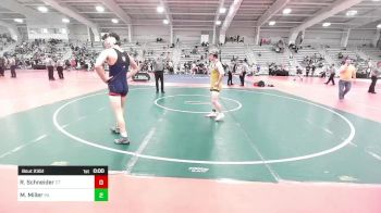 160 lbs Consolation - Ryan Schneider, CT vs Maclane Miller, PA