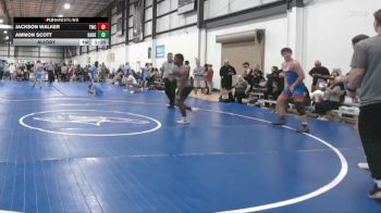 150 lbs Allday - Ammon Scott, DARKHORSE vs Jackson Walker, TRIANGLE WRESTLING CLUB