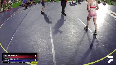 160 lbs Champ. Round 1 - Ryder Ramos, Utah vs Zyon Trujillo, Nevada