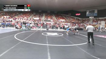 120 lbs Cons. Round 2 - Levi Willmann, Chapman HS vs Mario Zacarias, Parsons HS