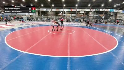106 lbs Semifinal - Aubrey McNichols, Central Florida Wrestling vs Joslyn Swanson, Siouxland Wrestling Academy