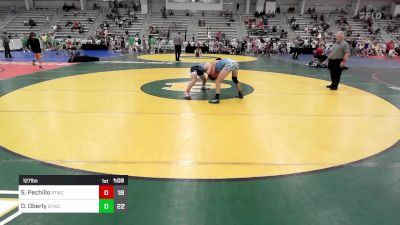 127 lbs Rr Rnd 2 - Sonny Pechillo, Shore Thing Beach vs Dalton Oberly, Forge Skelly/Oberly