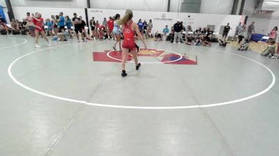 43 kg Rr Rnd 5 - Brynn Engel, Badger Girls Elite vs Riley Karwowski, Wyoming SEM Women