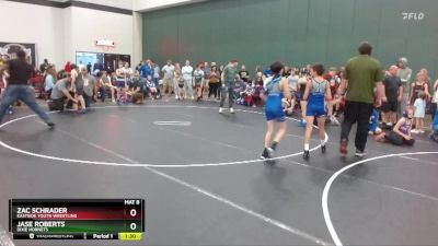 90 lbs Semifinal - Zac Schrader, Eastside Youth Wrestling vs Jase Roberts, Dixie Hornets