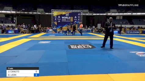 JAIME CANUTO vs DANTE LEON 2019 World IBJJF Jiu-Jitsu No-Gi Championship