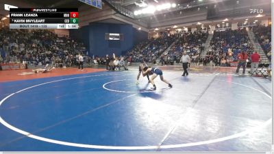 132 lbs Champ. Round 3 - Kavin Muyleart, Cedar Cliff vs Frank Leanza, Manheim Township