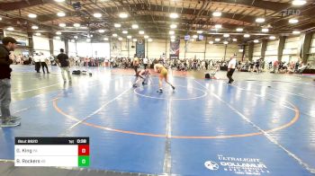 120 lbs Consi Of 32 #1 - Griffin King, PA vs Bryson Rockers, KS