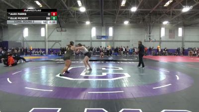 180 lbs Cons. Round 2 - Ellie Pickett, Central Methodist University vs Alex Parks, Eureka