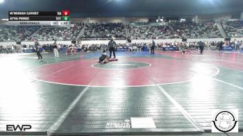 138 lbs Semifinal - Ki`Morah Cathey, Tulsa Union Girls vs Ayva Perez, Tuttle