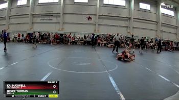 106 lbs Round 2 (4 Team) - Bryce Thomas, OMP vs Kai Maxwell, All American