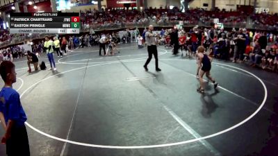 65 lbs Champ. Round 1 - Patrick Chartrand, Junior Titans Wrestling Club vs Easton Pringle, Midwest Destroyers Wrestling Club