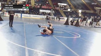 138 lbs 5th Place - Will Nixon, Wellesley vs Isaac Silva, Marlborough