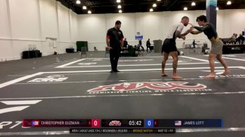 James Lott vs Christopher Guzman 2025 ADCC San Diego Open