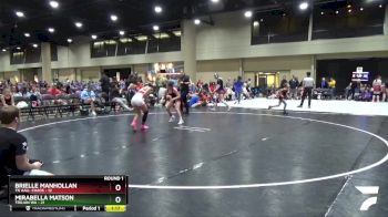 100 lbs Round 4 (6 Team) - Mirabella Matson, Trojan WA vs Brielle Manhollan, TN AAU- Chaos