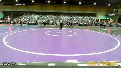 52 lbs Consi Of 8 #1 - Jess Aigner, La Pine Hawks vs Cristiano Gutierrez, Region Wrestling Academy