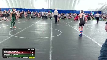 80 lbs Cons. Semi - Dominic Carter, Lake Catholic vs Raige Morrison, Donahue Wrestling Academy