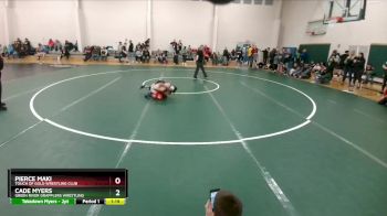 80 lbs Semifinal - Cade Myers, Green River Grapplers Wrestling vs Pierce Maki, Touch Of Gold Wrestling Club