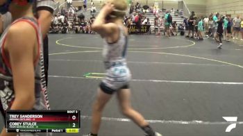 72 lbs Round 1 (6 Team) - Jon Luke Austin, Indiana Outlaws vs Jace Mathenia, Team Gotcha Black