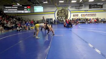 157 lbs 5th Place Match - Ty Christensen, Don Bosco vs Keagan Alvarez, Assumption, Davenport