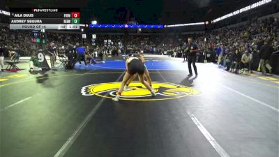 145 lbs Round Of 16 - Aila Duus, Fremont (Sunnyvale) (CC) vs Audrey Segura, Redwood -Visalia (CS)