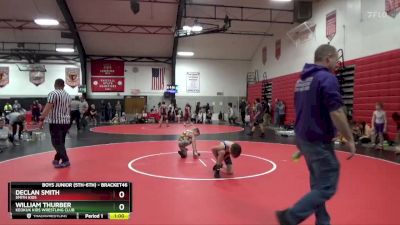 Round 4 - William Thurber, Keokuk Kids Wrestling Club vs Declan Smith, Smith Kids