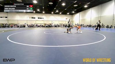 75 lbs Semifinal - Kross Martin, Shelton Wrestling Academy 14U vs Kirk Walker, OK Elite 14U 2