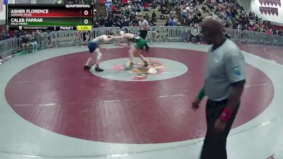 144 lbs Quarterfinal - Caleb Farrar, Palo Verde vs Asher Florence, Shadow Ridge