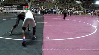 6A 144 lbs Cons. Round 3 - Jeremiah Hardin, Park Crossing High School vs Caden Swinford, Helena