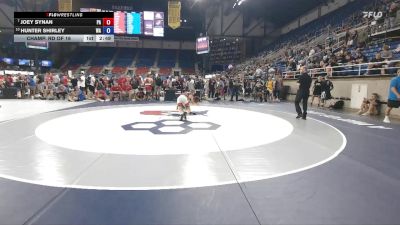 100 lbs Champ. Rd Of 16 - Joey Synan, PA vs Hunter Shirley, WA