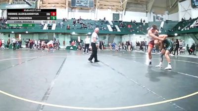 165 lbs Cons. Round 3 - Dennis Aleksandryuk, Unattached vs Owen Segorski, Michigan State