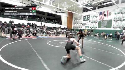 138 lbs Cons. Round 4 - Demetrious Thomas, Paramount vs Ian Thompson, San Clemente