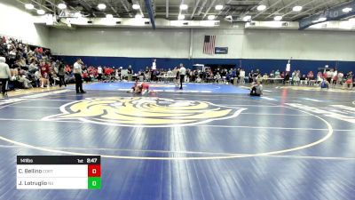 141 lbs Round Of 32 - Culley Bellino, Cortland vs Jojo Lotruglio, Norwich