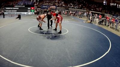 D 3 285 lbs Semifinal - Romyn Cortez, Basile vs Rylee Short, Albany