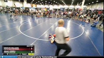 80 lbs Round 2 - Keian Linnell, Stallions Wrestling vs Statlyn Williams, Sublime Wrestling Academy