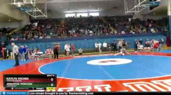 106 lbs Cons. Round 1 - Kaitlyn Fischer, South Dearborn vs AnnaMae Mosconi, Southport