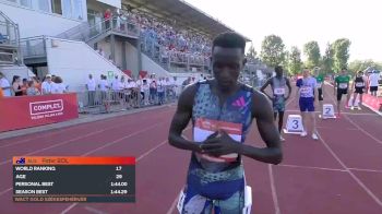 Peter Bol TAKES DOWN The Americans In Thrilling 800m