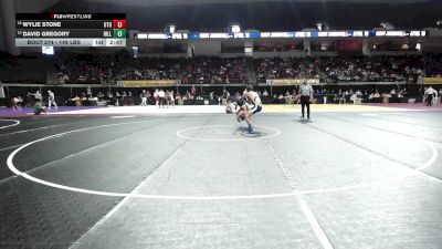 149 lbs Round Of 32 - Wylie Stone, Utah Tech vs David Gregory, Hillsdale College