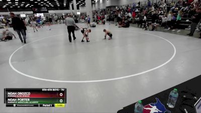 70 lbs Cons. Round 2 - Noah Orozco, Pomona Elite (PWCC) vs Noah Porter, Hawkeye Wrestling Academy