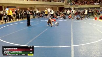 61 lbs Quarterfinal - Easton Lachowitzer, Park Rapids vs Blake Robinson, TMBWWG