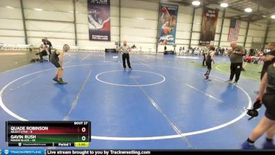 92 lbs Rd# 10- 4:00pm Saturday Final Pool - Quade Robinson, SELECT Utah vs Gavin Rush, Minion Black