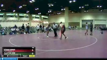 182 lbs Round 3 (10 Team) - Ethan Kring, Team Dynamic vs Clayton Erb, Brawlers Thunderdawgs