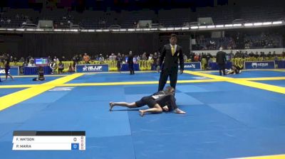 FIONA WATSON vs PATRUCA MARIA World IBJJF Jiu-Jitsu No-Gi Championships