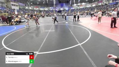 200 lbs Consi Of 8 #1 - Eric Torres, Bald Eagle Wrestling vs Elijah Mondragon, Greeley United