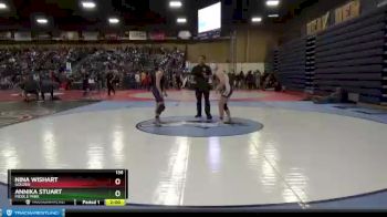 136 lbs Quarterfinal - Annika Stuart, Middle Park vs Nina Wishart, Golden